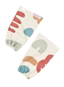 Нагрудник-фартух Beaba з рукавами, різнобарвний (913576) - Pampik - 3