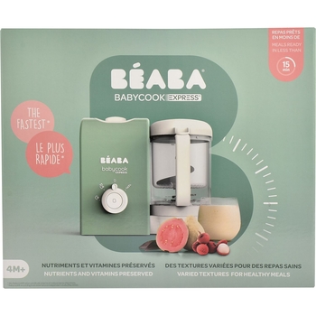 Пароварка-блендер Beaba Babycook Express, оливкова (916301) - Pampik - 7