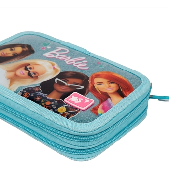 Пенал жесткий Yes HP-01 Barbie, 13х21х4 см, мятный (533345) - Pampik - 4