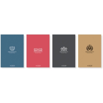 Блокнот для записів Student, А6, в клітинку, склеювання, 50 арк., бежевий (A6-GB-050-828K) - Pampik - 2