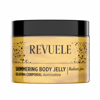 Желе для тіла Revuele Shimmering Body Jelly Золото 400 мл - Pampik