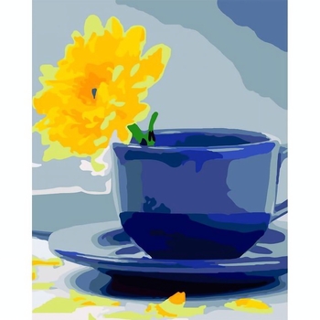 Картина по номерам Santi Мысленно с Украиной, 40х50 см (954265) - Pampik