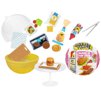 Ігровий набір MGA's Miniverse Make It Mini Food 3 Створи вечерю, в асортименті (505419) - Pampik
