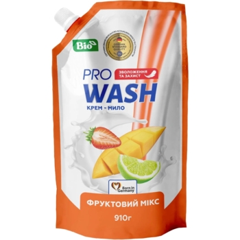 Рідке крем-мило Pro Wash Фруктовий мікс, 910 г - Pampik