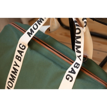 Сумка Childhome Mommy bag Signature - Canvas Green, зелений (CWMBBSCGR) - Pampik - 13