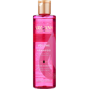 Шампунь для волосся Argan+ Volume Shampoo African Baobab Oil 300 мл - Pampik