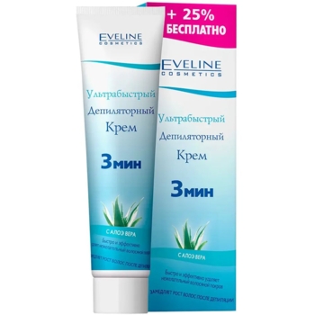 Крем для депиляции Eveline Depil Ультрабыстрый с Алоэ Вера 125 мл - Pampik - 2
