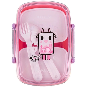 Ланч-бокс Kite tokidoki з наповненням 750 мл рожевий (TK23-181) - Pampik - 2