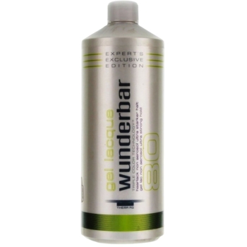 Гель-лак для волосся Wunderbar Gel Lacque, для стайлінгу ультрасильної фіксації, 1 л - Pampik