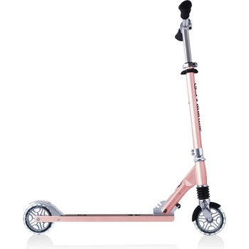 Самокат Globber Flow element comfort lights, колеса з підсвічуванням, рожевий(727-210) - Pampik - 2