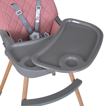 Стульчик для кормления El Camino ME 1111 Lumi Pink, розовый (25821) - Pampik - 6