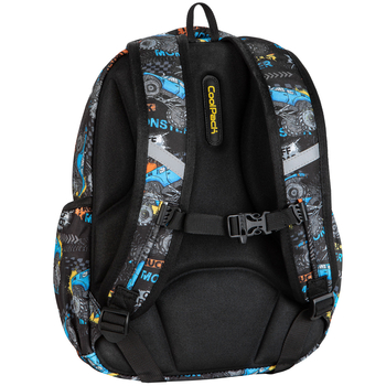 Рюкзак CoolPack Joy S Monster, 21 л, 39х28х17 см, S, чорний (E48605) - Pampik - 2
