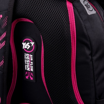 Рюкзак Yes TS-41 Happy time, черный (554669) - Pampik - 11