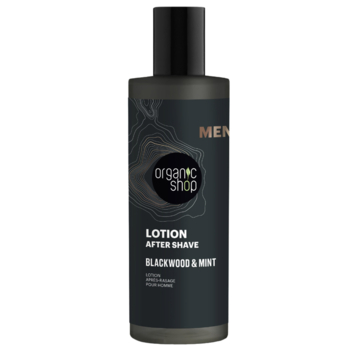 Лосьон после бритья Organic Shop Men Blackwood&Mint, восстанавливающий, 150 мл - Pampik