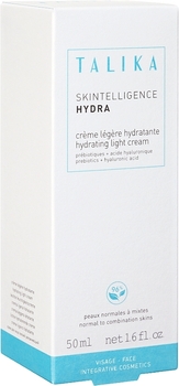 Легкий крем для обличчя Talika Skintelligence Hydra Hydrating Light зволожувальний 50 мл - Pampik - 3