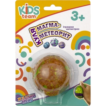 Іграшка-антистрес Kids Team Куля магма-метеорит коричнево-зелена (CKS-10693_2) - Pampik - 2