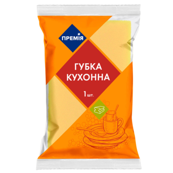 Губка кухонна Премiя, профільована - Pampik