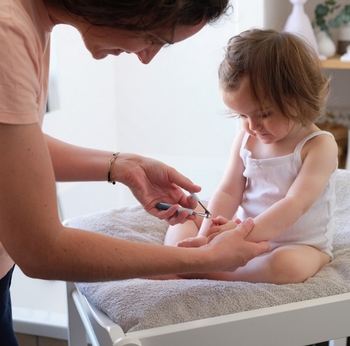 Щипчики для ногтей Bebe Confort Sweet Artic, синие (3106209500) - Pampik - 4