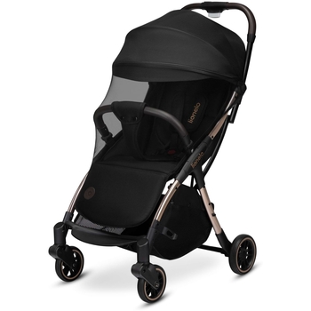 Прогулянкова коляска Lionelo Julie One Black Gold, чорна (LO-JULIE ONE BLACK GOLD) - Pampik - 4