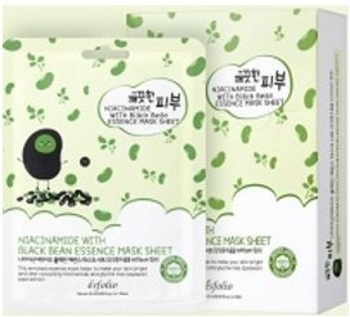 Тканевая маска для лица Esfolio Pure Skin, с керамидами и кофеином, 25 мл - Pampik