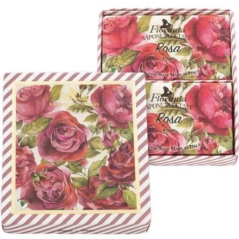 Набір мила Florinda Троянда 400 г (2 шт. х 200 г) - Pampik