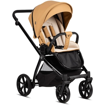 Коляска Tutis Mio Leather Camel, 2 в 1, светло-коричневая (1232038) - Pampik - 6