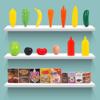 Тележка для покупок в супермаркете Beiens, розовый (В8103-05pink) - Pampik - 7