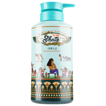 Гель для душу Mukunghwa Dead Sea Salt with Fresh Ocean Perfume, 500 мл - Pampik