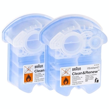 Картридж для очищення бритв Braun CCR2 Clean&Renew, 2шт. - Pampik - 2