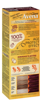 Cтійка крем-фарба для волосся Avena Gloss Color дика вишня 34, 133 мл - Pampik - 3