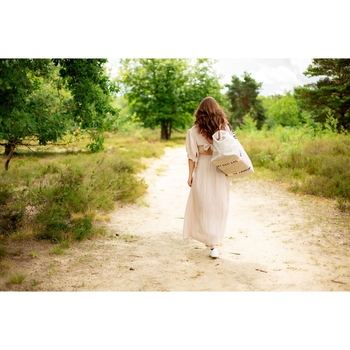 Сумка Childhome Mommy bag Signature - Canvas White, белый (CWMBBSCOW) - Pampik - 13