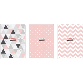 Тетрадь общая Student, А4, в линию, 40 листов, розовый (A4-040-5214L) - Pampik - 2