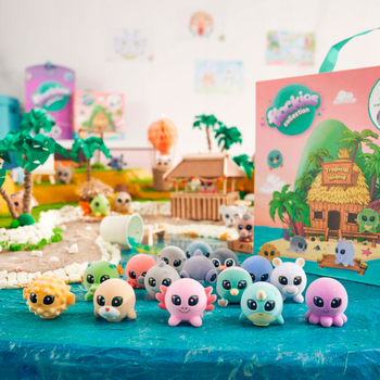 Коллекционная фигурка Flockies Аксолотль Алан (FLO0404) - Pampik - 5