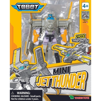 Игрушка-трансформер Tobot Детективы Галактики С3 мини Джет Тандер (301141) - Pampik - 4