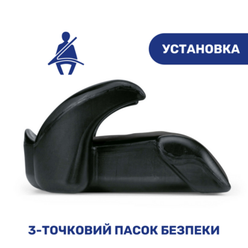 Автокрісло-бустер Chicco Quasar Plus, сірий (60893.77.07) - Pampik - 4