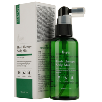 Мист для ухода за кожей головы Prreti Herb Therapy Scalp, 80 мл - Pampik