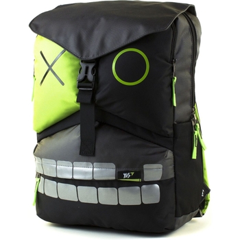 Рюкзак молодіжний Yes DY-17 Bodeful Defiant, сірий з чорним (558420) - Pampik - 2