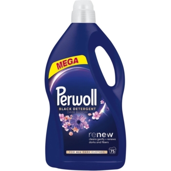 Средство для деликатной стирки Perwoll Renew Восстановление и Аромат, для темных вещей, 3.75 л - Pampik