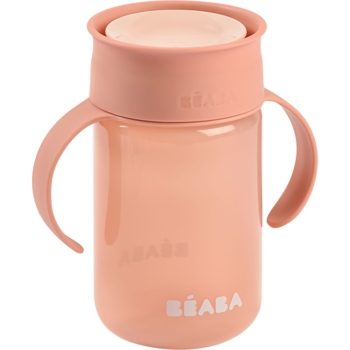 Поильник-непроливайка Beaba 360°, розовый, 340 мл (913571) - Pampik - 3