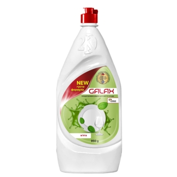 Концентрированная жидкость для мытья посуды Galax Мята, 950 г - Pampik