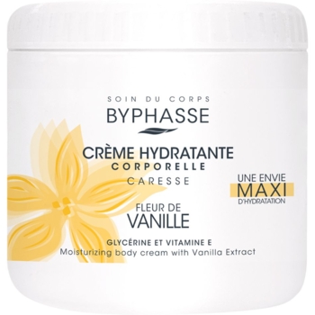 Крем для тіла Byphasse зволожувальний з екстрактом ванілі 500 мл - Pampik