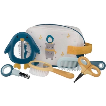 Набір для догляду за дитиною Bebe Confort Sweet Artic Blue, бежевий з блакитним (3106209900) - Pampik