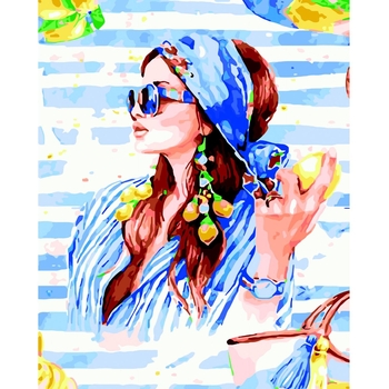 Картина за номерами ZiBi Art Line Морський бриз 40х50 см (ZB.64218) - Pampik