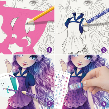 Набор для творчества Nebulous Stars Скетчбук: Небулия, мотивы космоса (11101) - Pampik - 7