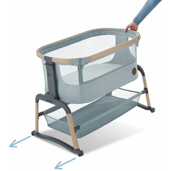 Приставне ліжечко Maxi-Cosi Iora Air Beyond Grey, сіре (2121052110) - Pampik - 6