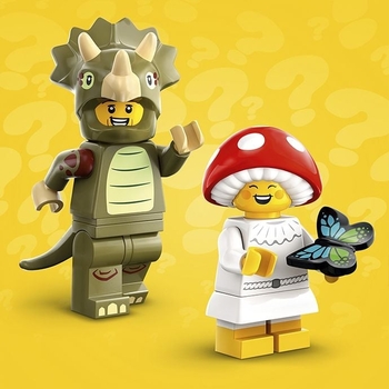 Конструктор LEGO Minifigures Мініфігурки 25 серія 9 деталей (71045) - Pampik - 9