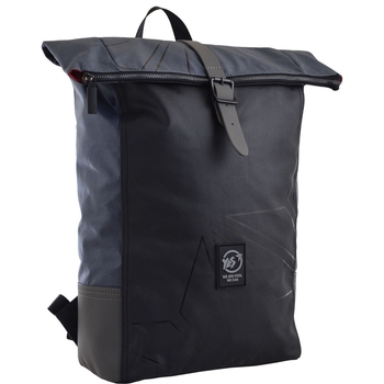 Рюкзак міський Yes Roll-top T-77 Grey anthracite, черный (557433) - Pampik