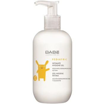 Набор детский Babe Laboratorios Pediatric: Гель для душа 100 мл + Гель для интимной гигиены 200 мл + Шампунь с кондиционером 200 мл + Молочко для тела 100 мл - Pampik - 3