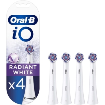 Насадки для электрической зубной щетки Oral-B iO Radiant White, 4 шт. - Pampik