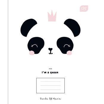 Набір учнівських зошитів Interdruk Premium Mix 2, лінія, А5+, 12 аркушів, 4 шт. (339447-4) - Pampik